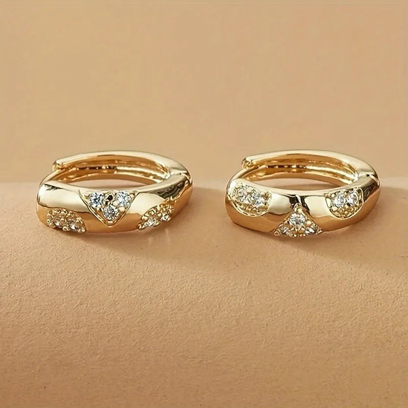 Gold Hoop Earrings