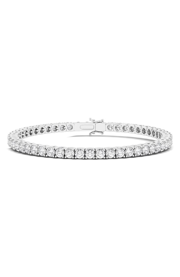 925 Sterling Silver & Diamond Bangle – Elegant 18K Gold Plated