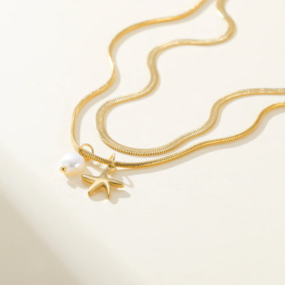 Starfish Pendant Necklace