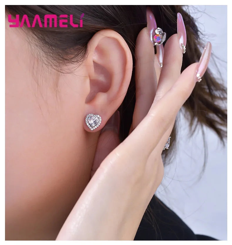 Luxara LoveSet™ – Heart Jewelry Set | Necklace, Earrings & Ring