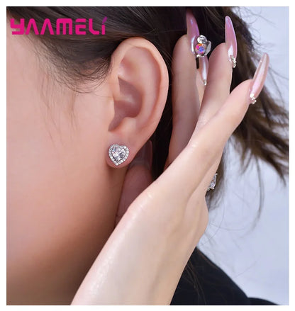 Luxara LoveSet™ – Heart Jewelry Set | Necklace, Earrings & Ring