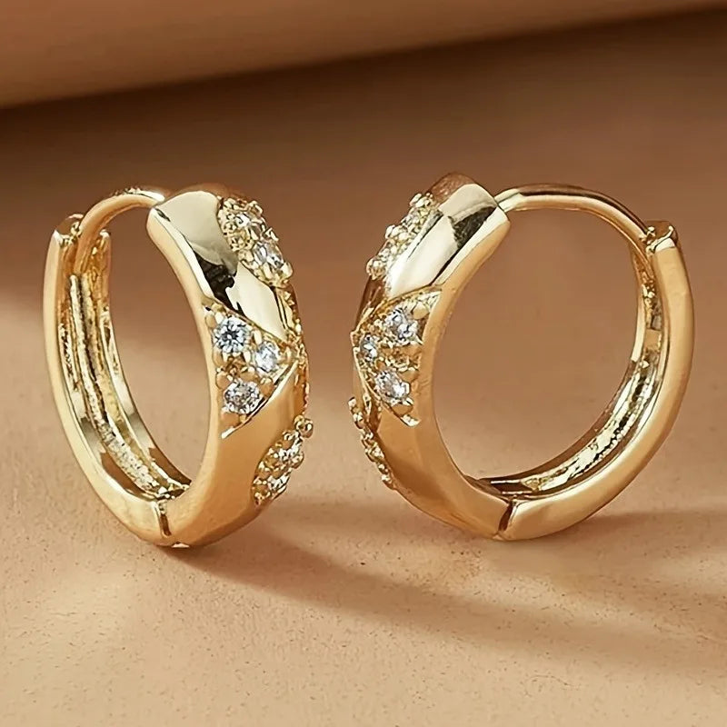 Gold Hoop Earrings