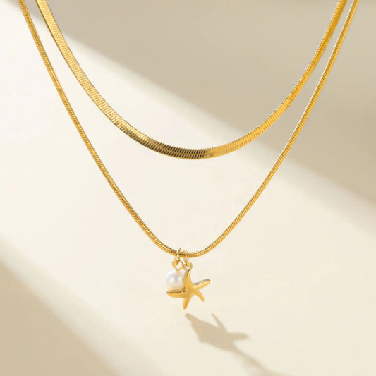 Starfish Pendant Necklace