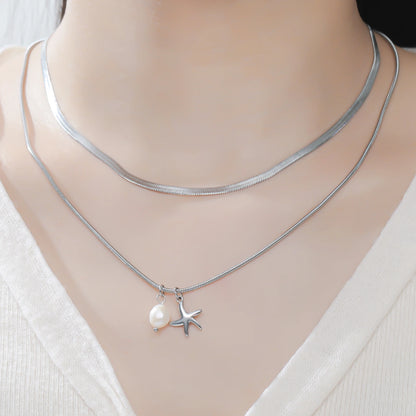 Starfish Pendant Necklace