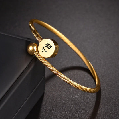 Personalized Heart Nameplate Bracelet