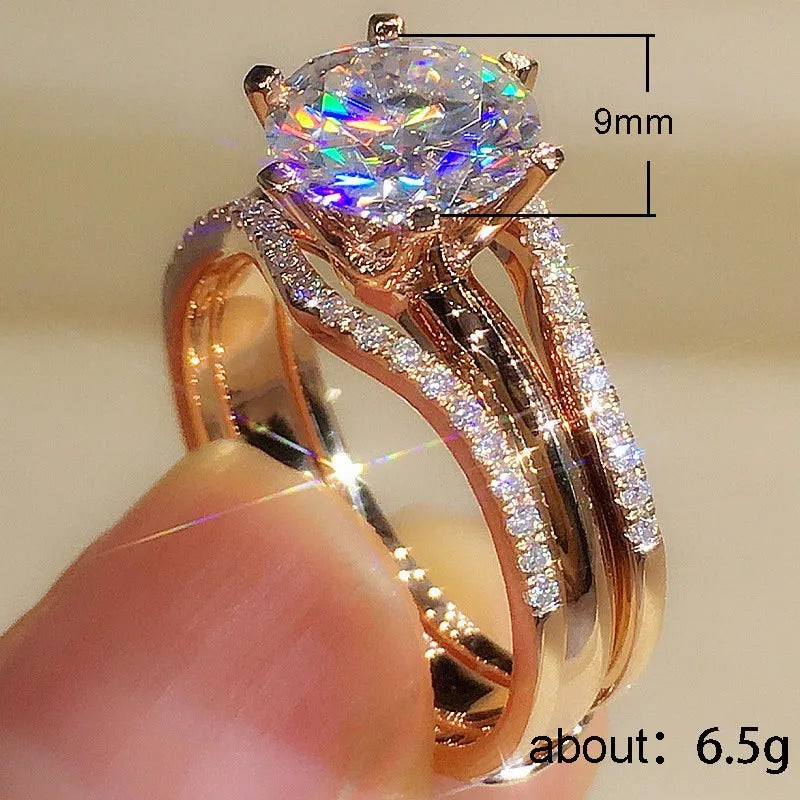 Classic Zircon Ring