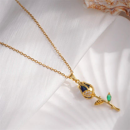 Luxara Elegant Tulip Necklace