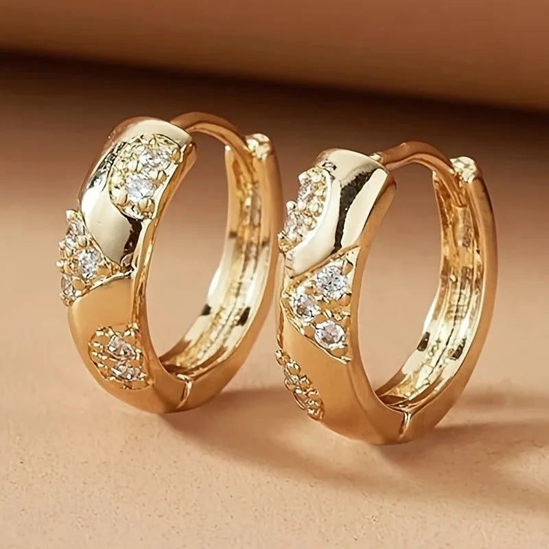Gold Hoop Earrings