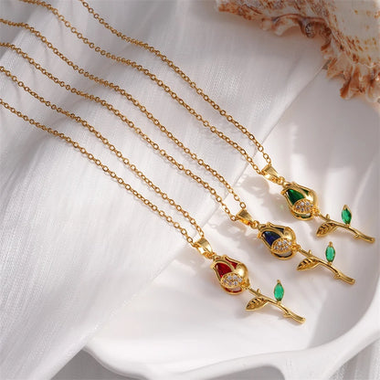 Luxara Elegant Tulip Necklace