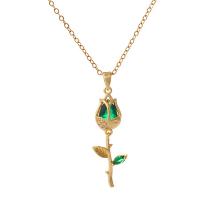 Luxara Elegant Tulip Necklace