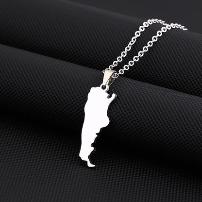 Argentina Flag Pendant Necklace – World Cup Edition