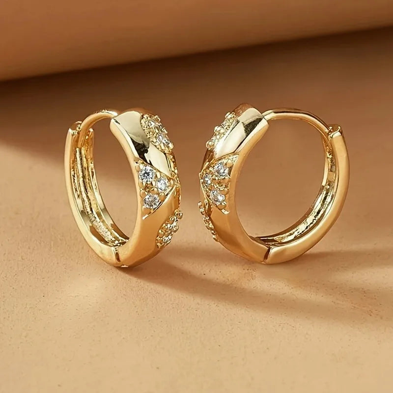 Gold Hoop Earrings