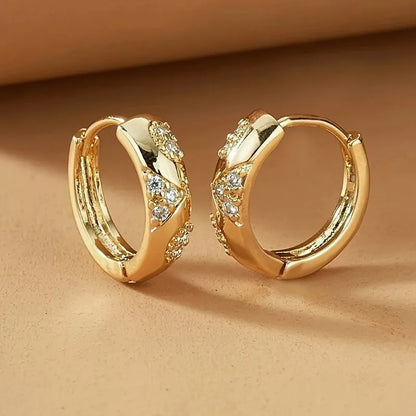 Gold Hoop Earrings