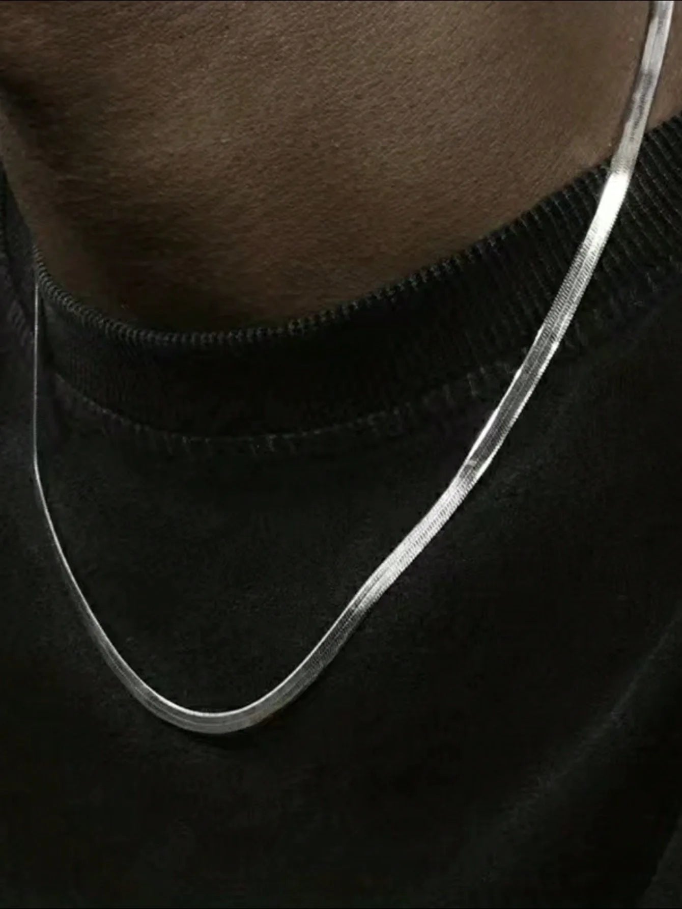 Gold Snake Chain Choker