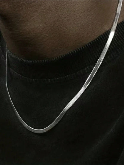 Gold Snake Chain Choker